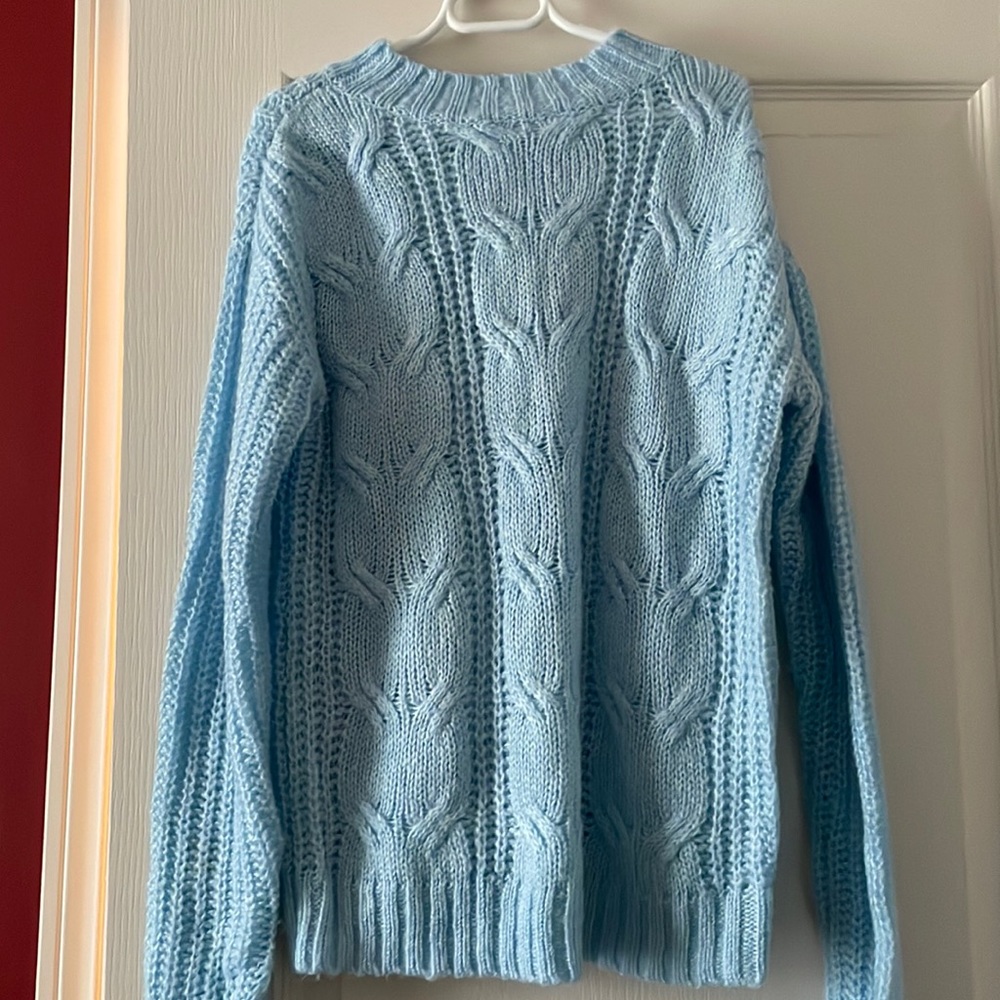 Blue sweater